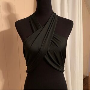 SHEIN Black multi way wrap!